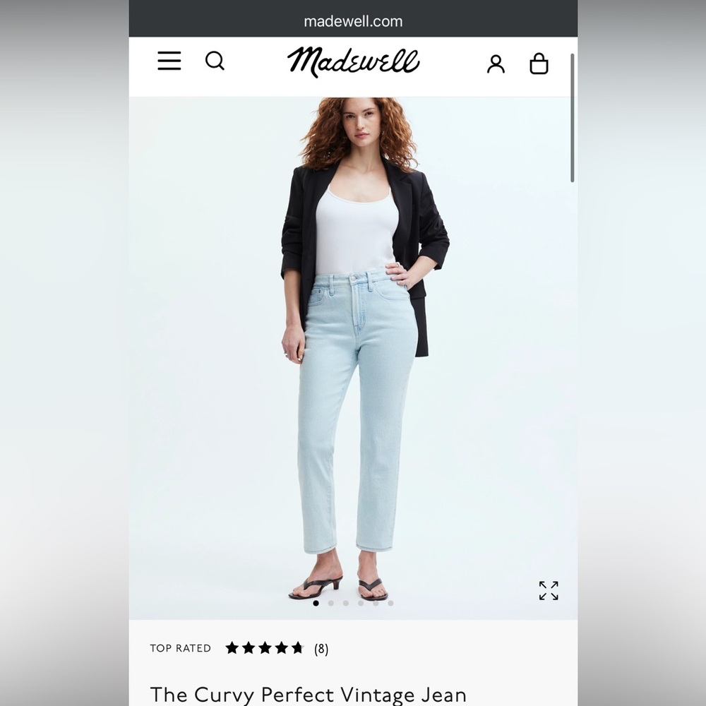 Madewell The Curvy Perfect Vintage
